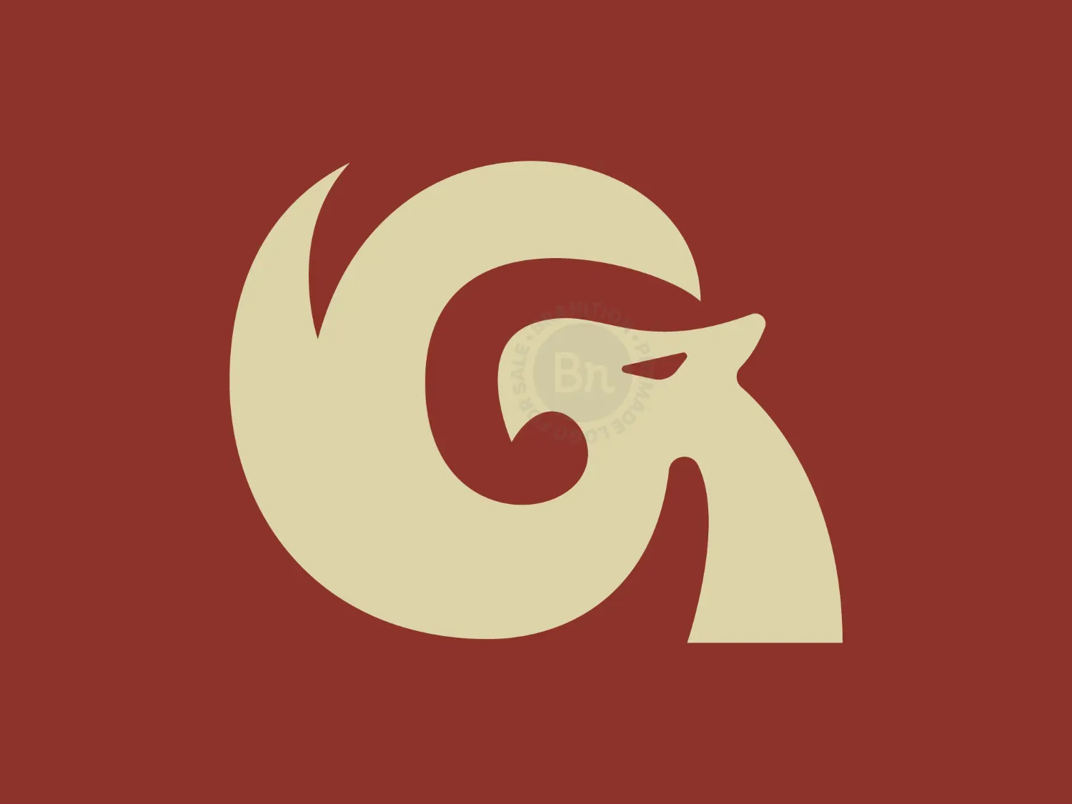 Letter G Eagle Logo