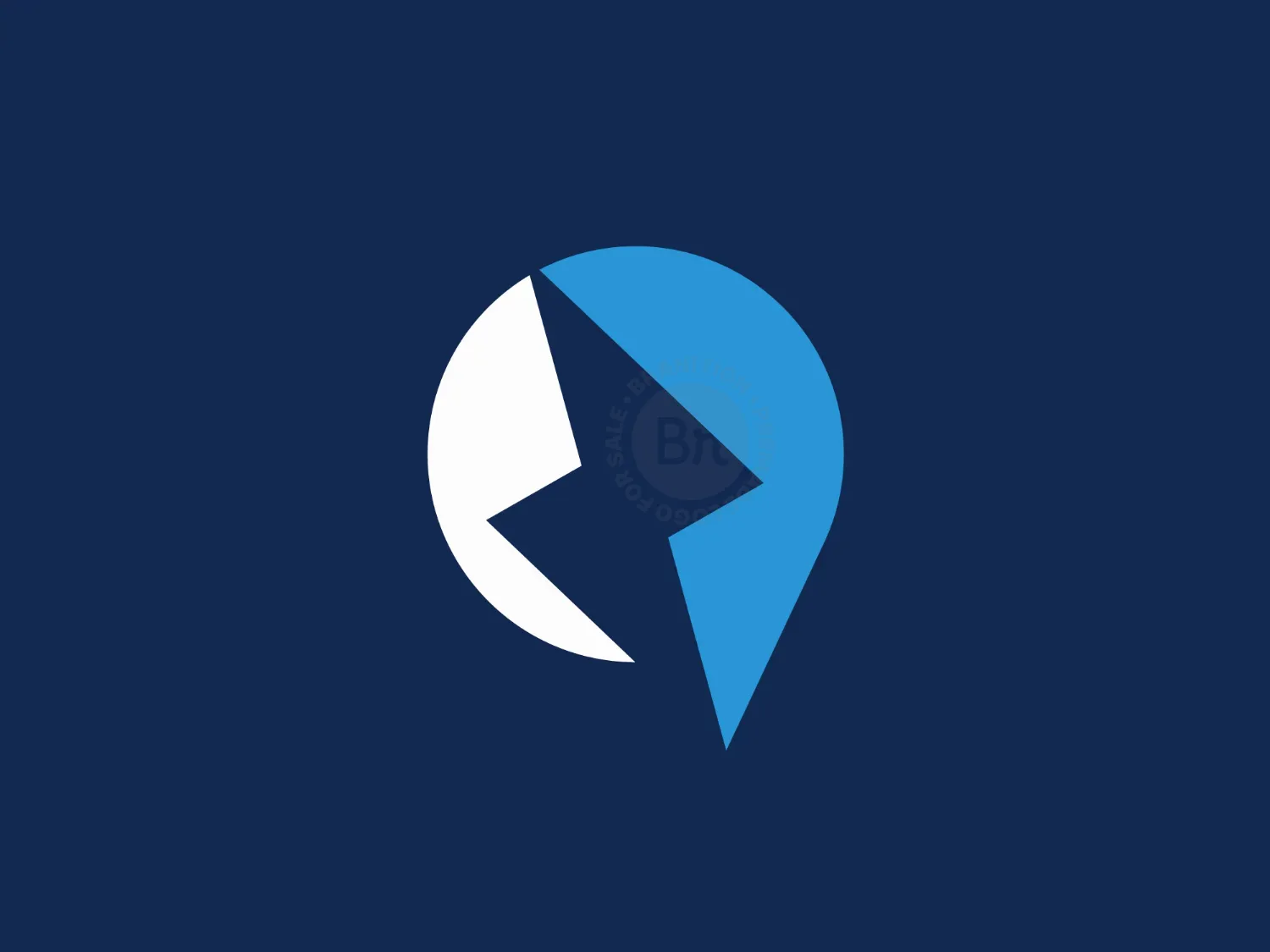 Letter Q Lightbolt Logo