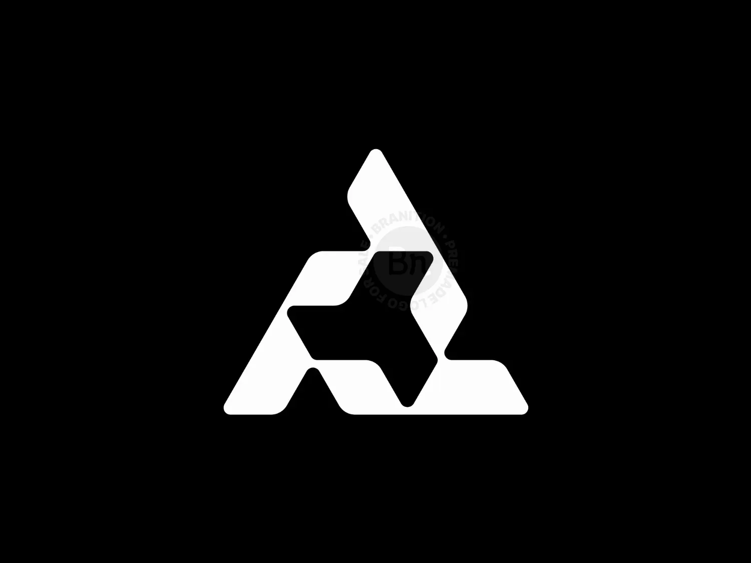 Letter A Tech Logo