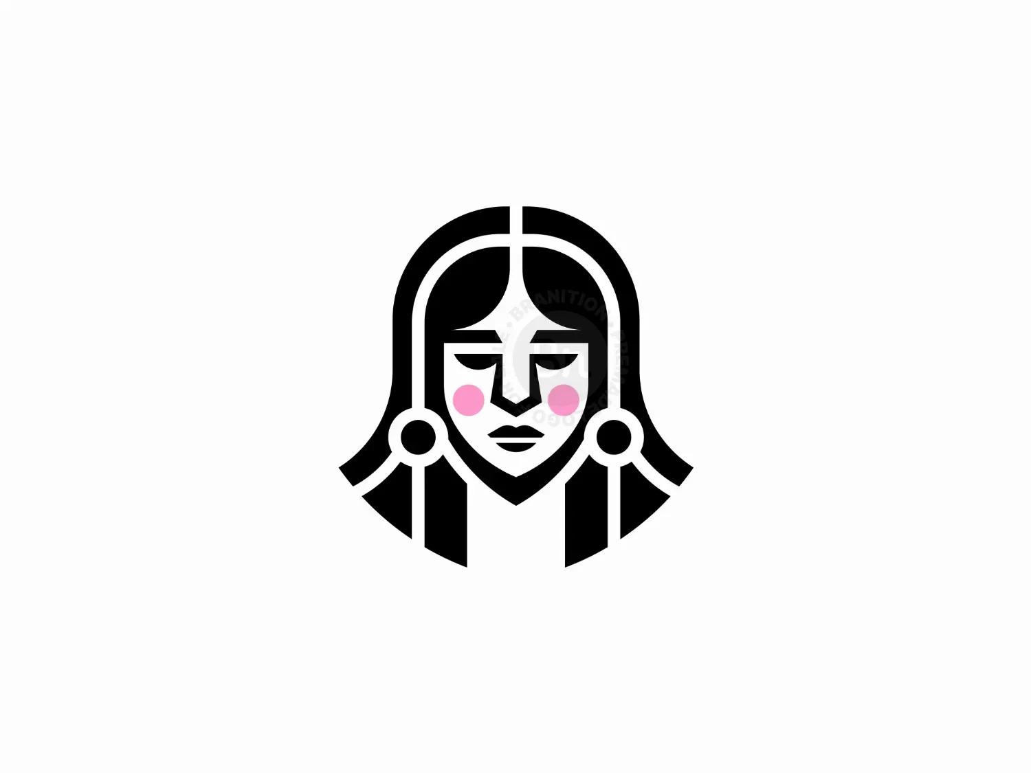 Beautiful Woman Logo