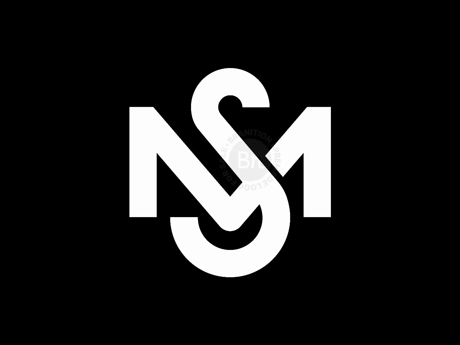SM Monogram Logo