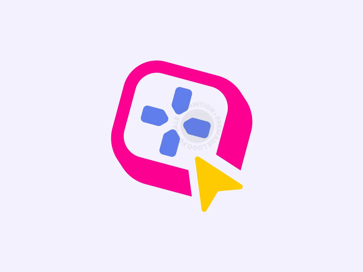 Game Box Cursor Click Logo