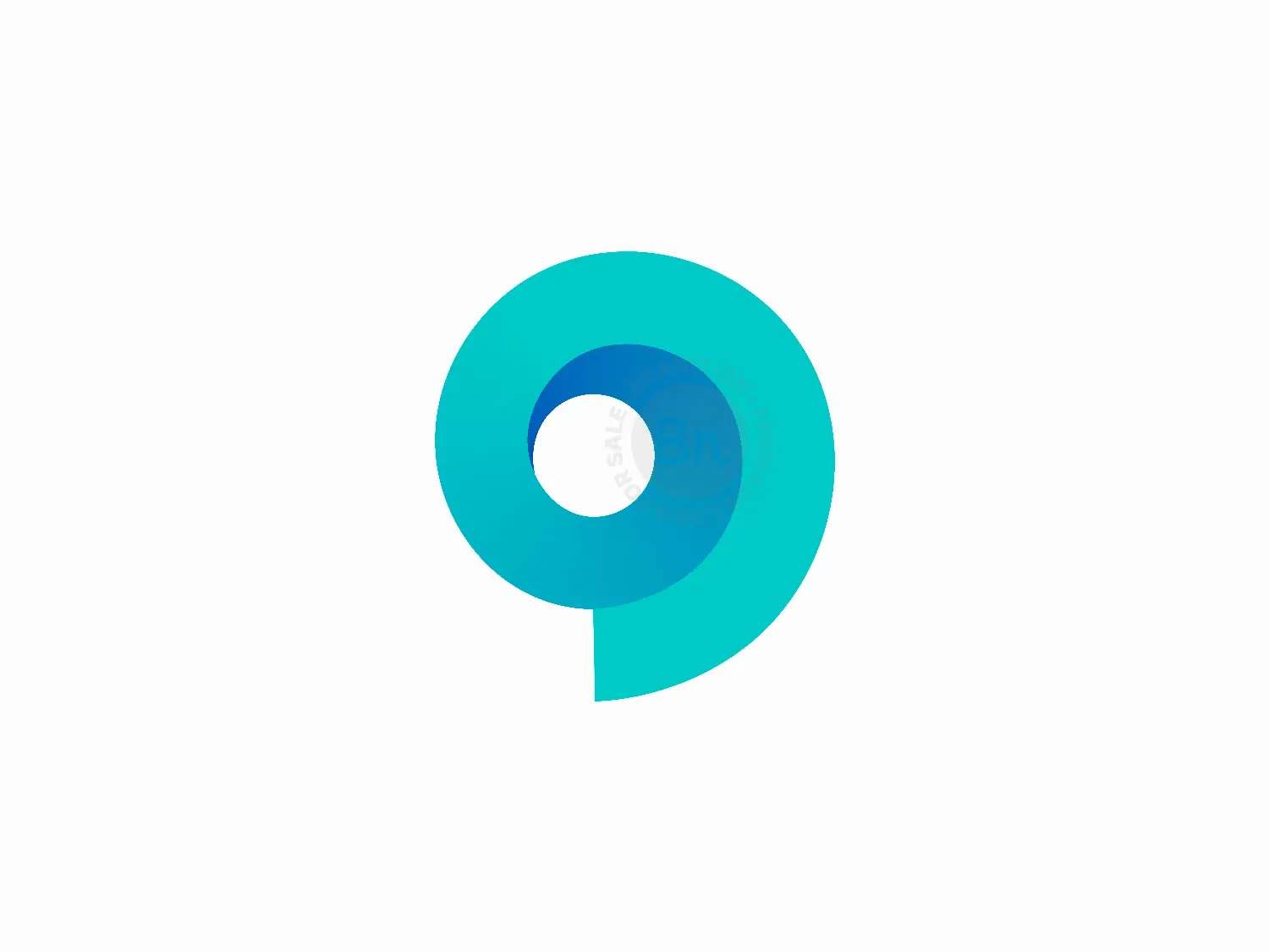 Geometric Spiral Logo Design