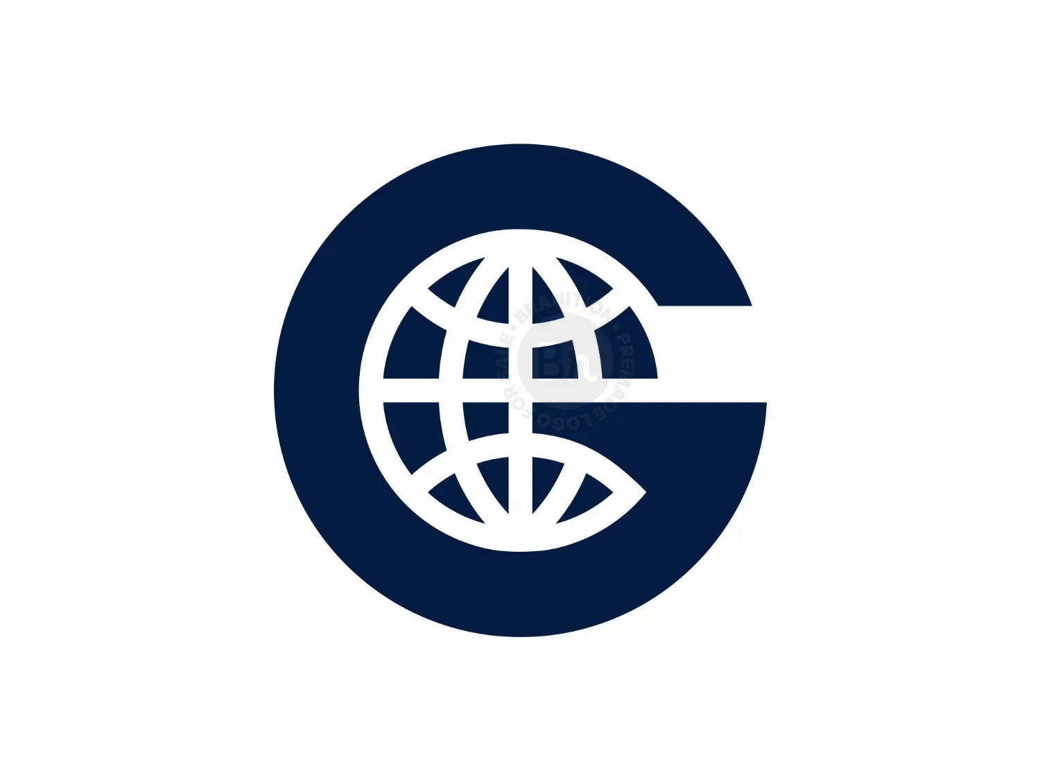 Letter G Globe World Logo