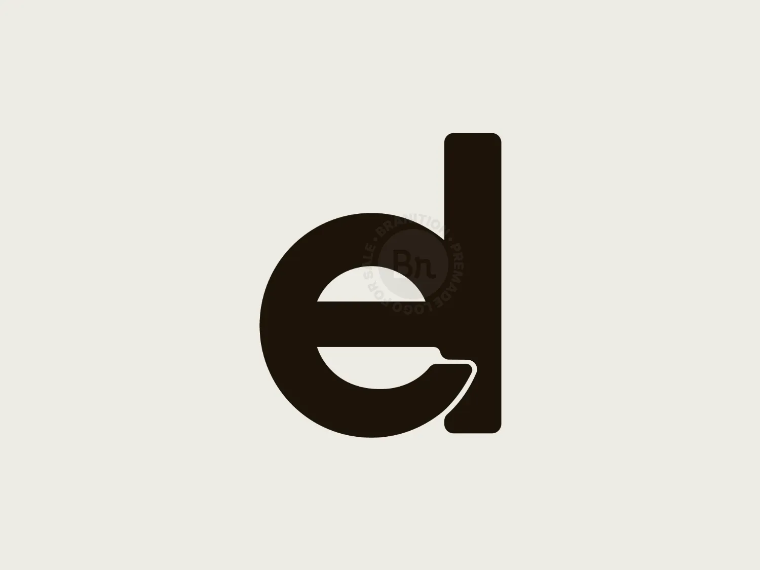 Ed Lettermark, Modern Minimalist Logo Design