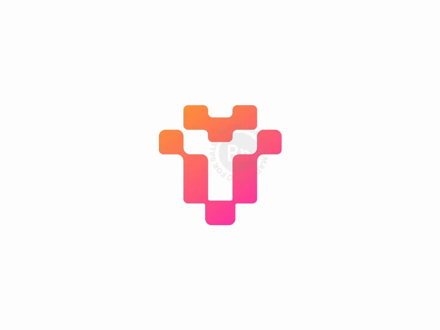 T Lettermark , SaaS & Technology Logo Design