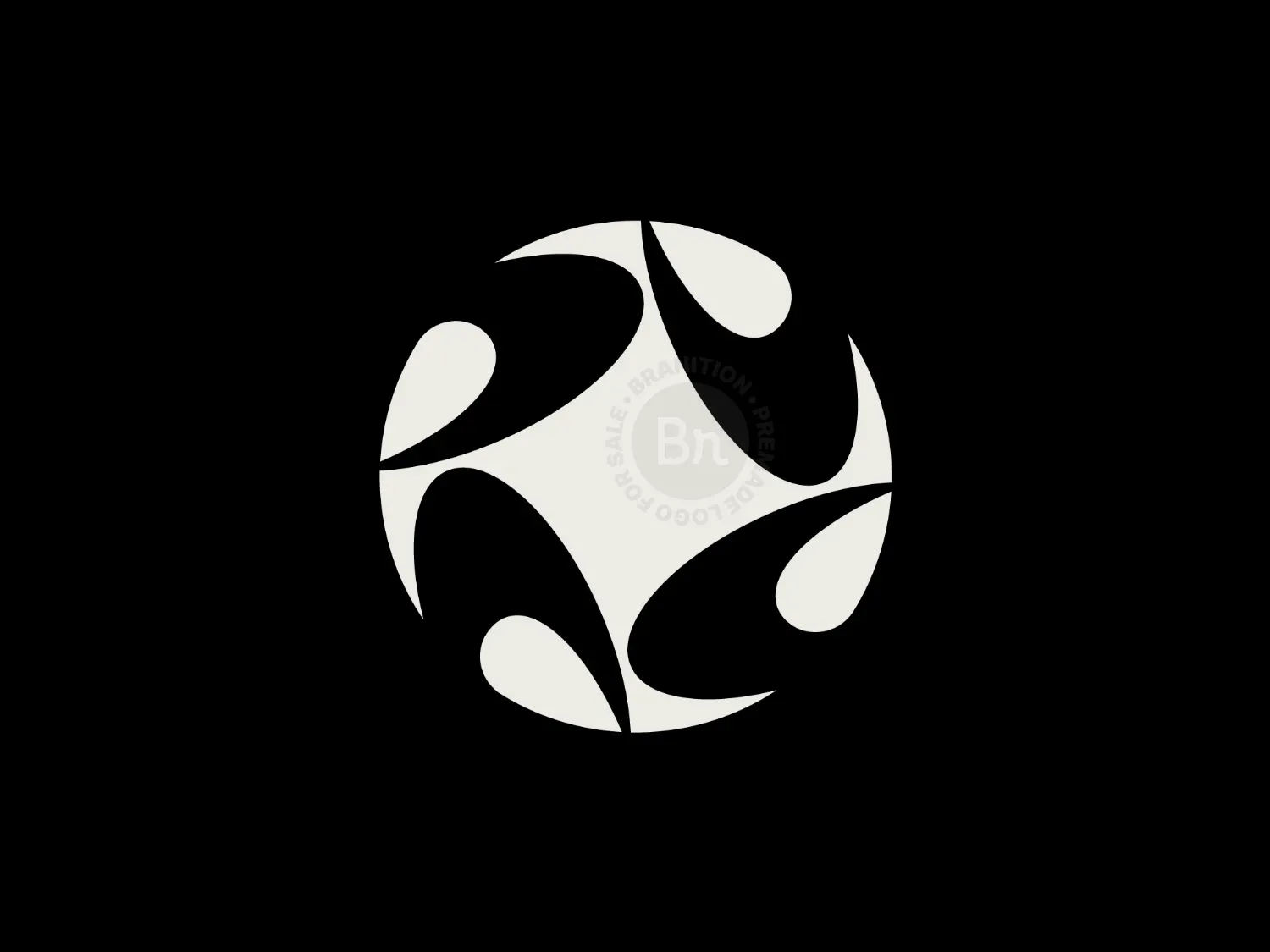 Geometric Motion & Technology Logo Design