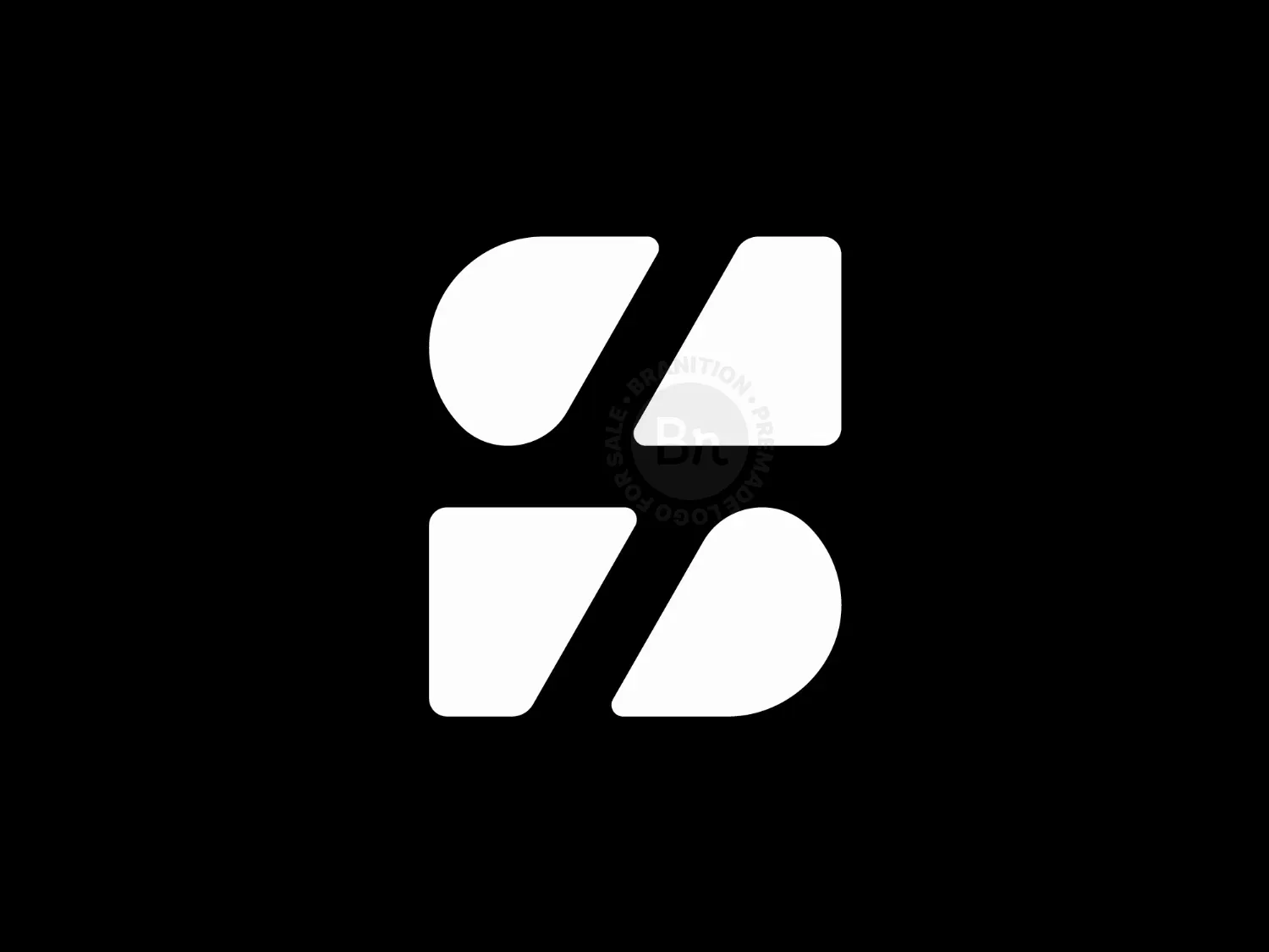 Bold S Or SS Letter Logo