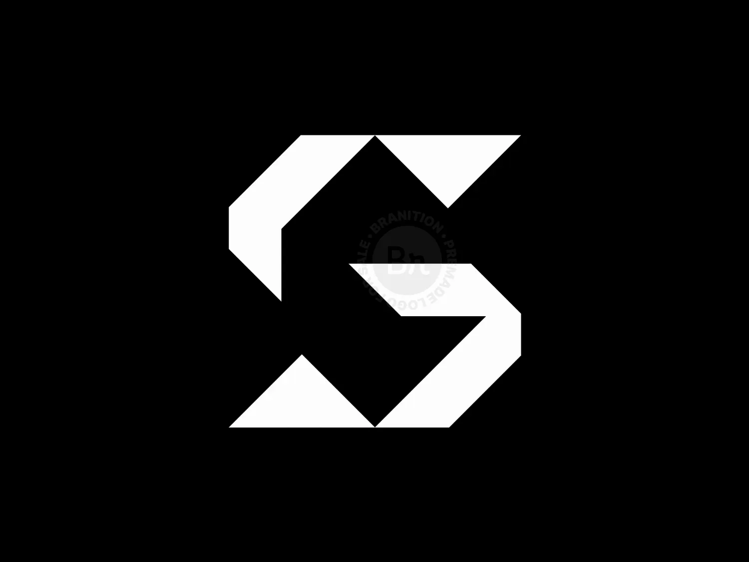 Letter GS Or SG Monogram Logo