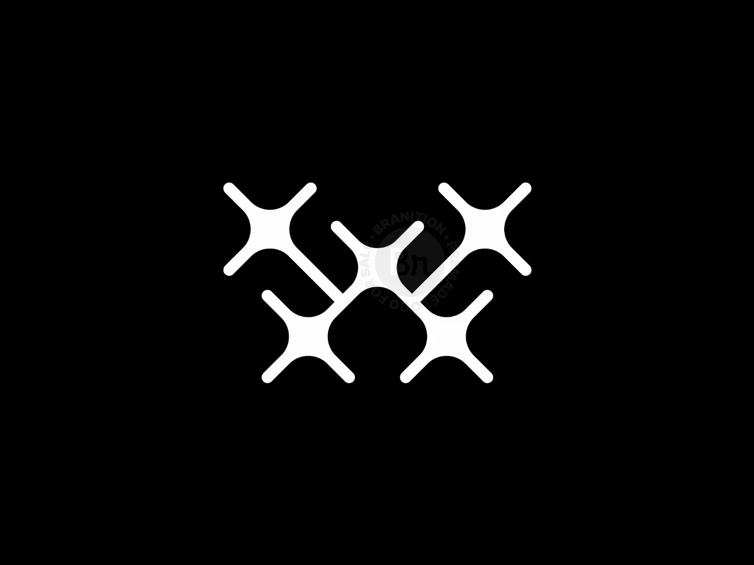 Letter W Star Logo