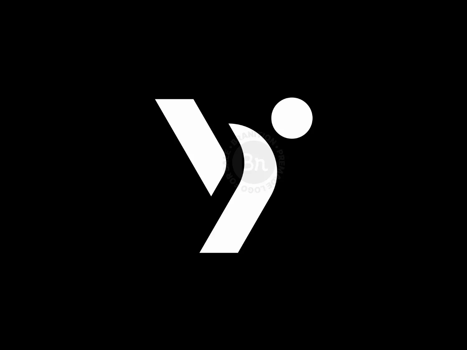 Letter Y Human Logo