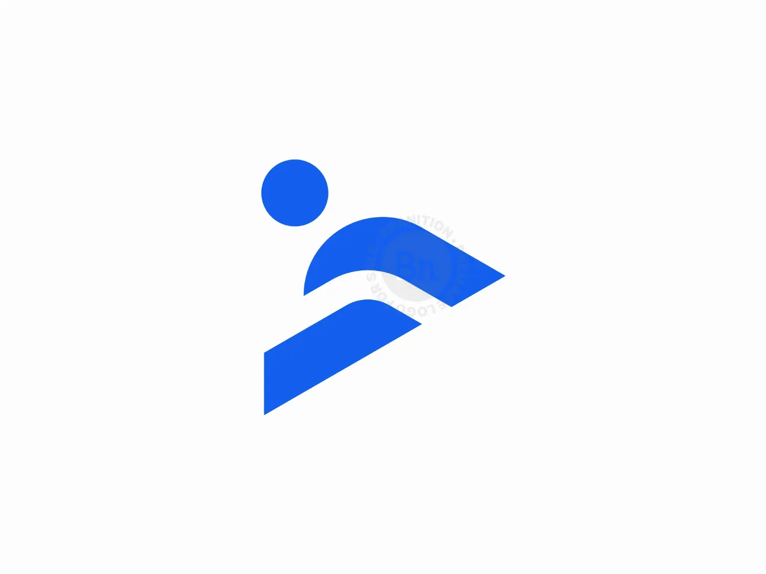 Progress Man Arrow Logo