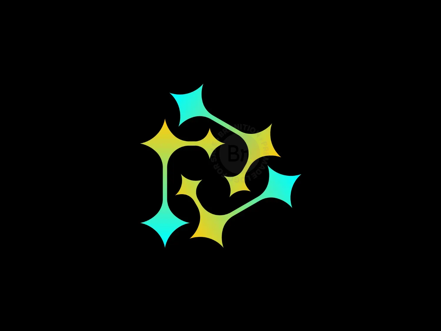 Star Play Button Logo