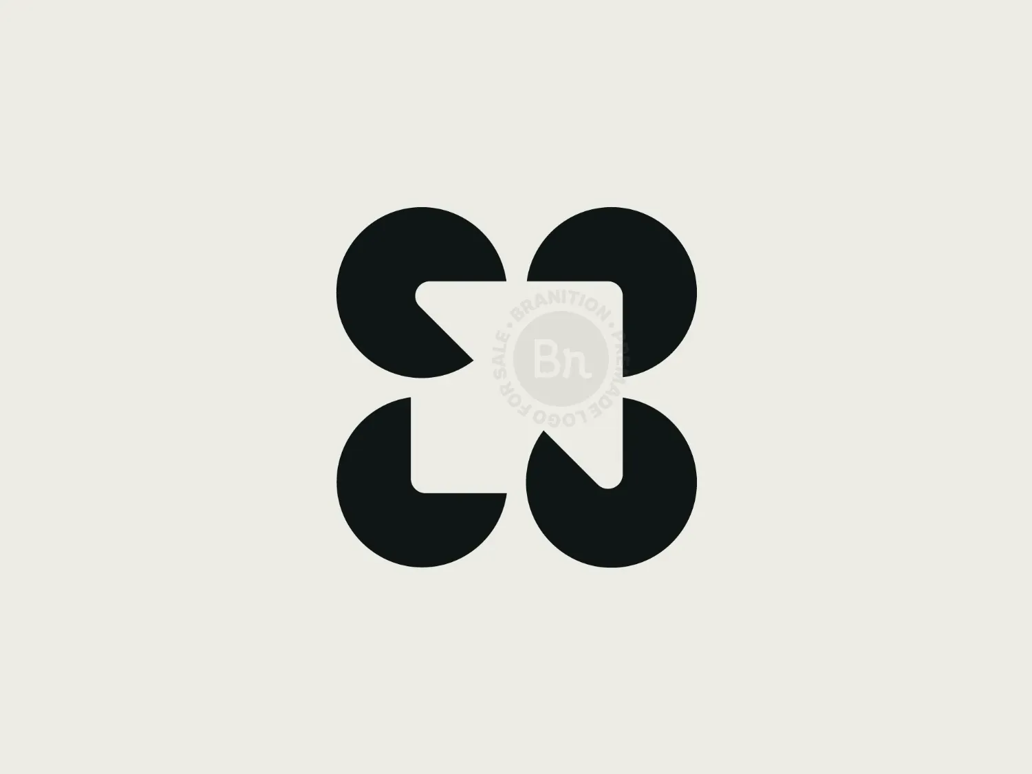 Negative Space, Arrow, Tech Growth Logo