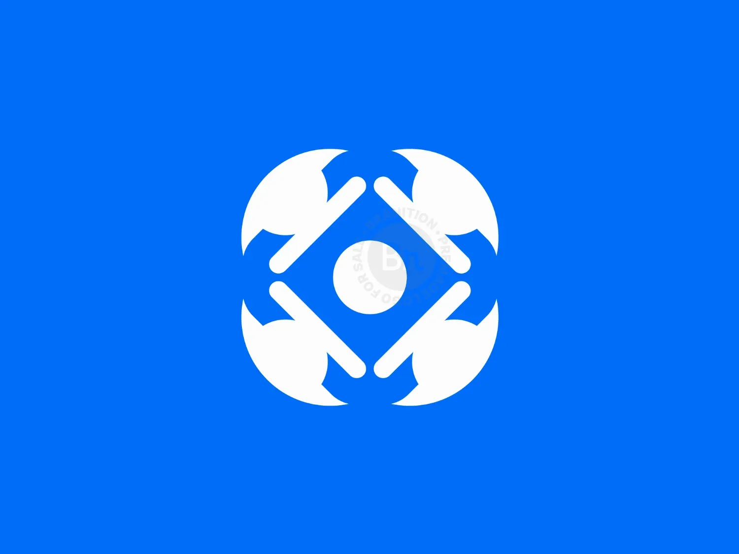 Abstract Unity, Education & Community Logo Design