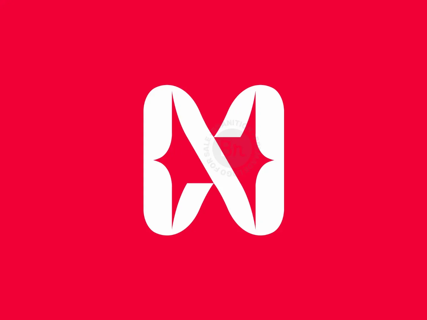 N Lettermark & Bird Symbol Logo Design