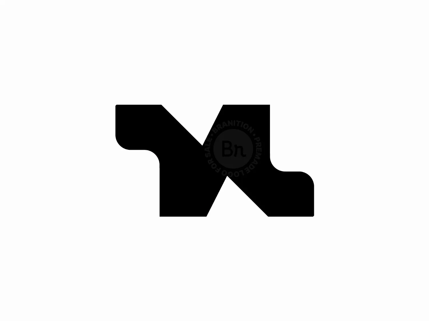 Stylish Letter N Logo | Modern Minimalist Monogram For Bold