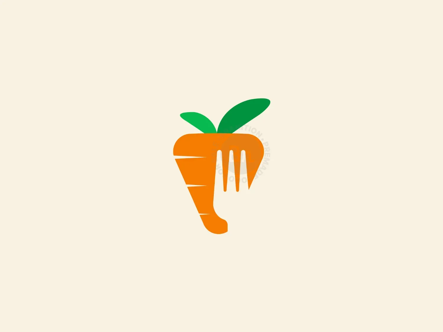 Fresh & Healthy Food Logo Design