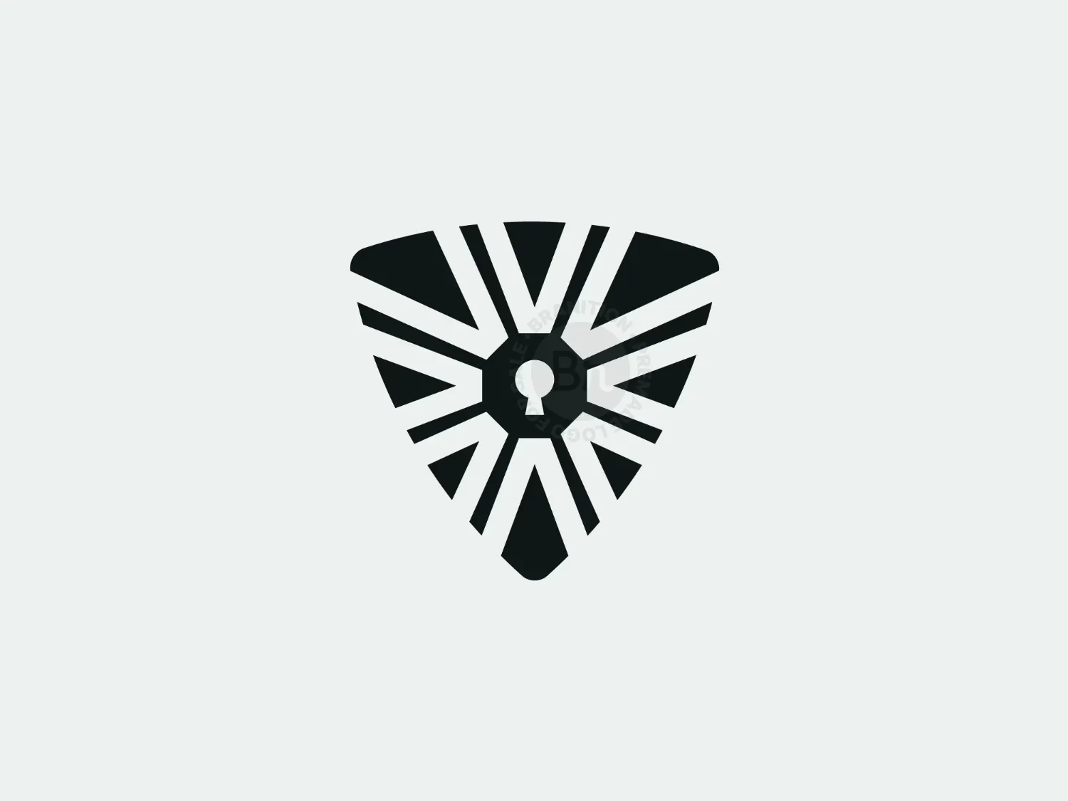 Digital Security, Cyber Protection & Tech Shield Logo