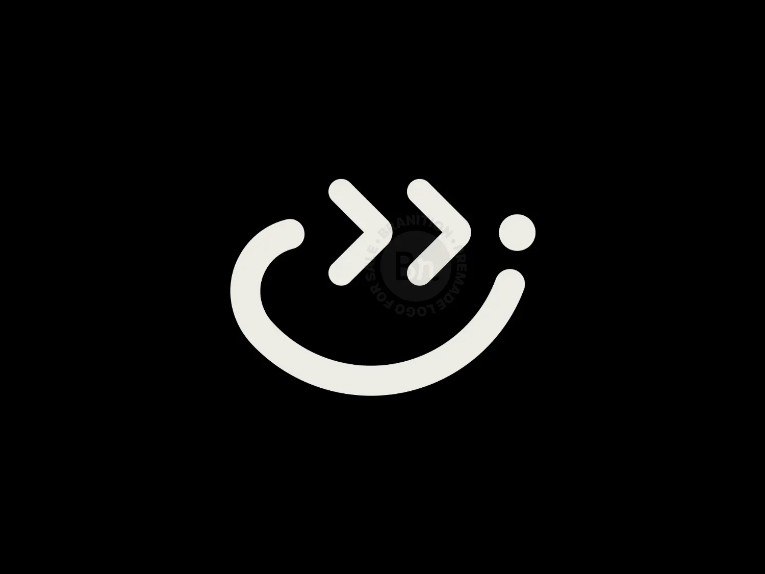 Modern E-commerce & Delivery Flow Logo Design