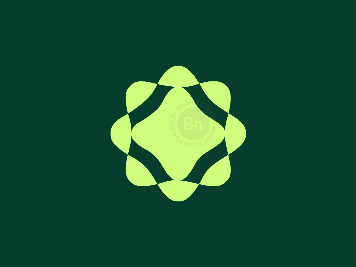 Futuristic Geometric, AI & Web3 Logo