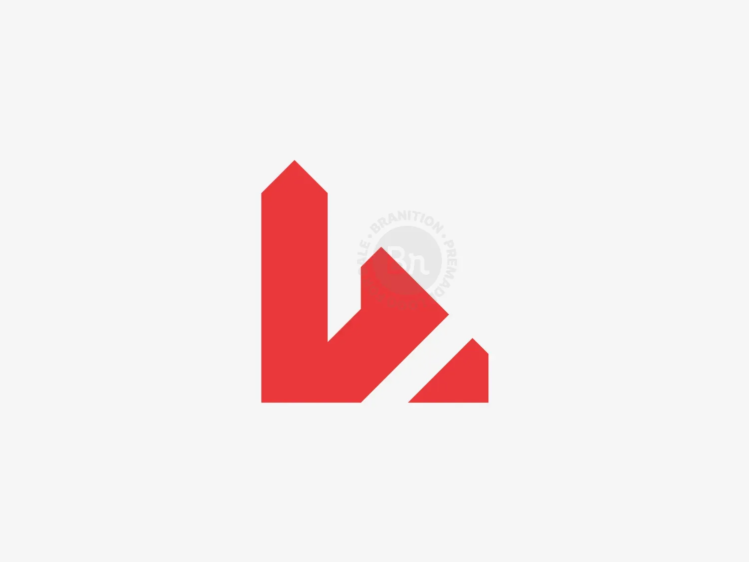 L Lettermark, Geometric & Motion Logo Design