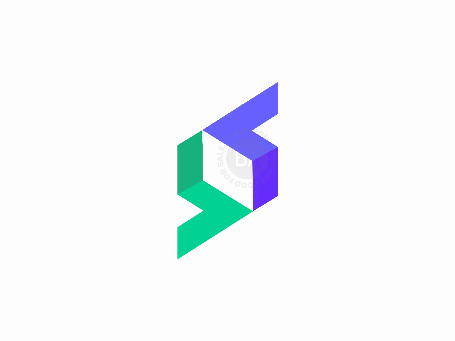 Geometric S Letter Logo Design