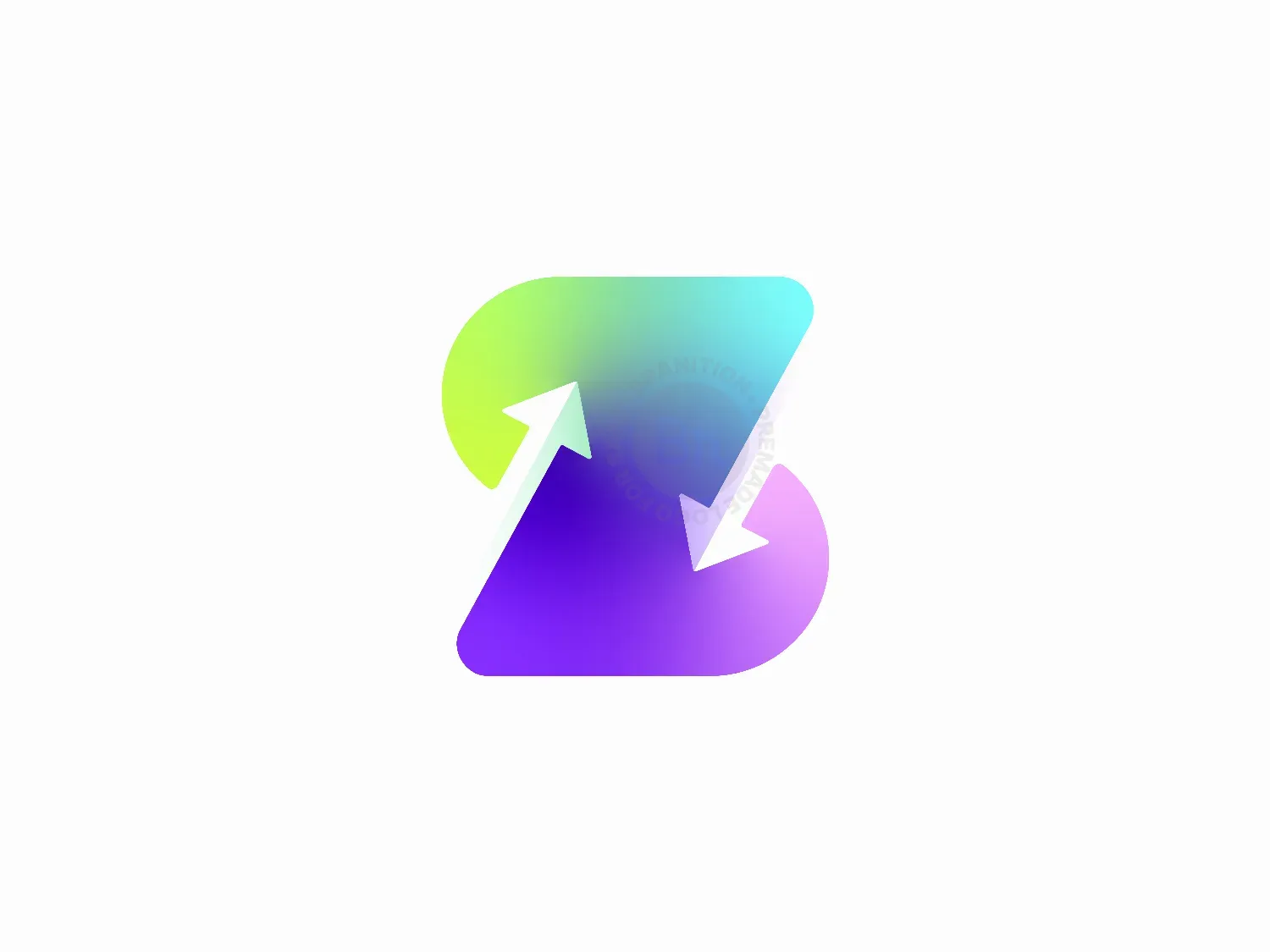 S Letter Arrow Logo Design
