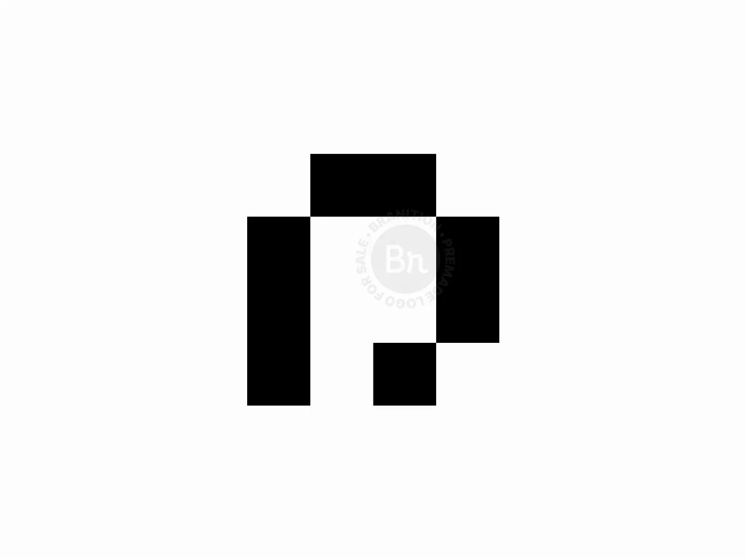 Geometric Letter P Logo