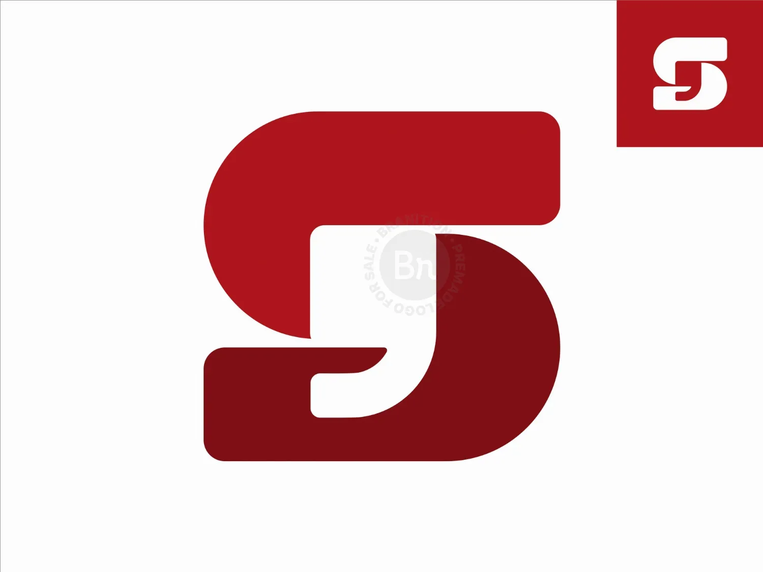 Letter S Semicolon Or Quote Logo