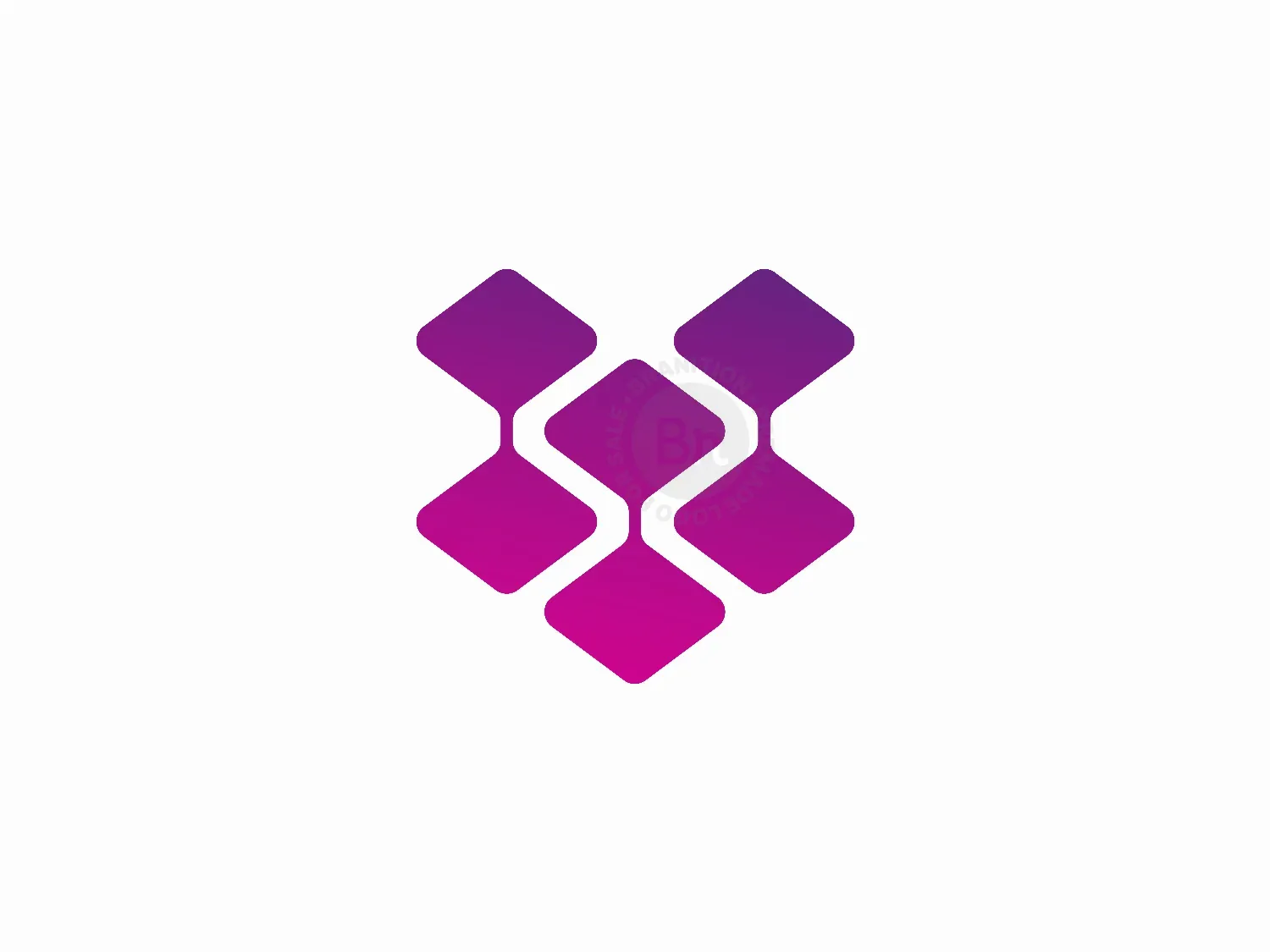 Geometric Tech Logo Design
