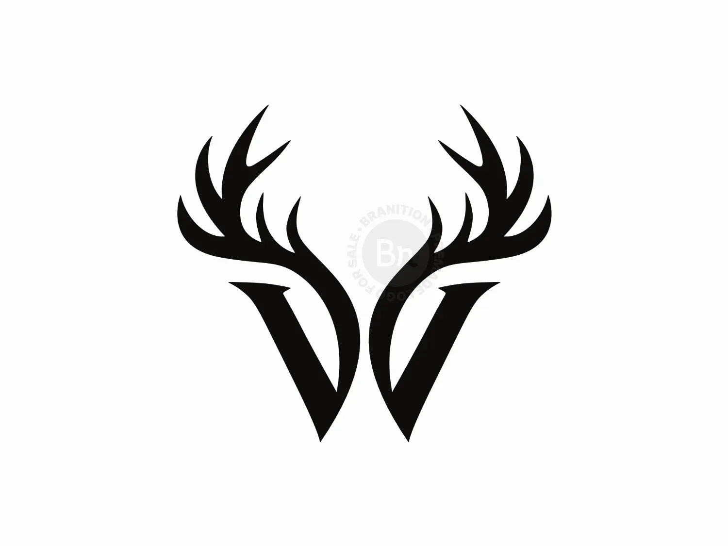 W Deer Antlers