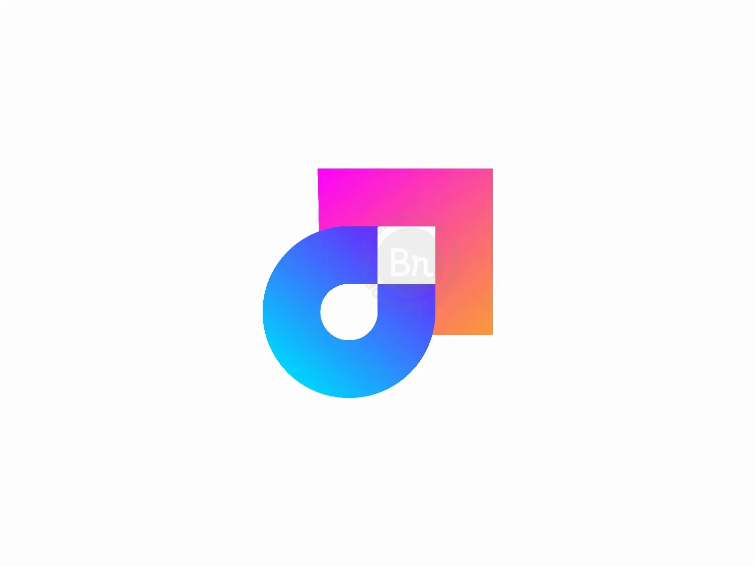 Gradient Geometric Logo Design