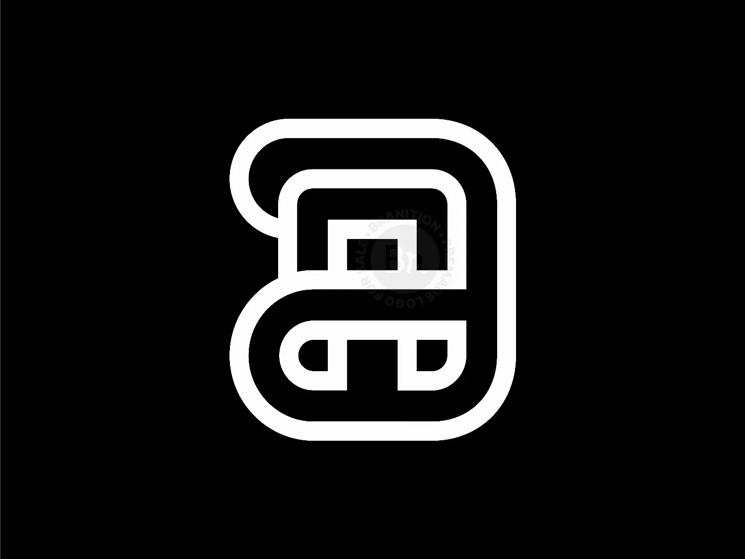 Letter AA Double A Simple Line Lettermark Logo
