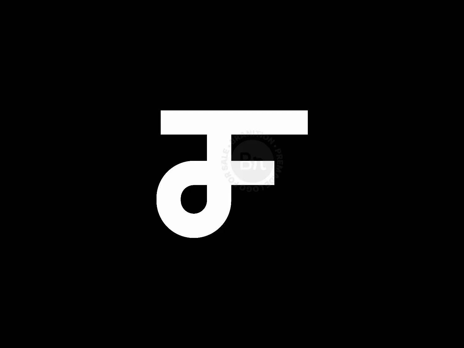 TF Monogram Logo Design