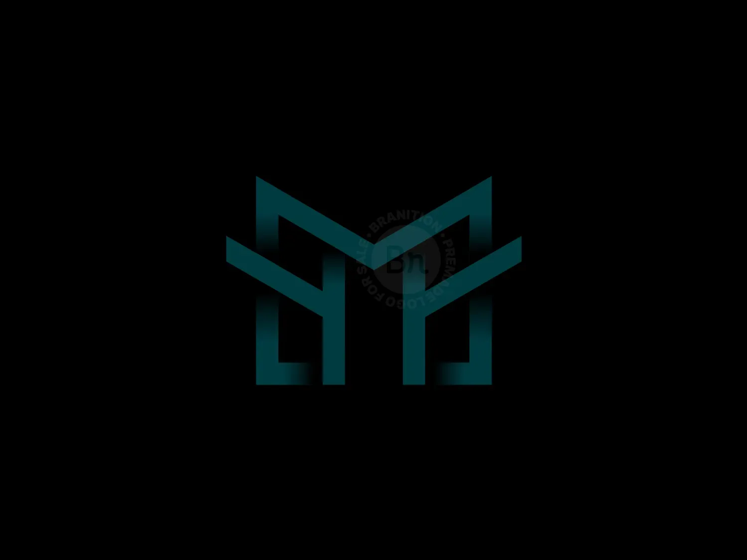 M Minimalist Logo