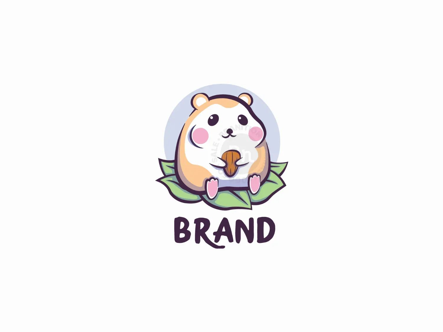 Chubby Hamster Logo
