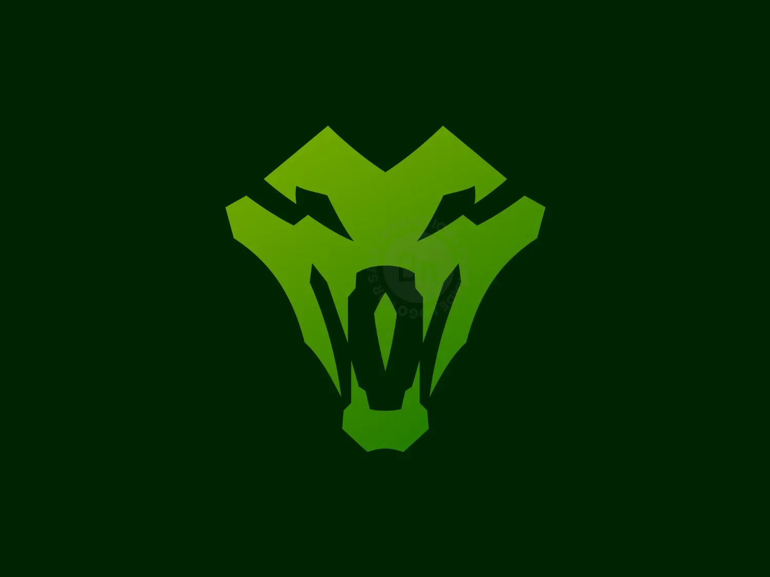 Viper/Snake Head Abstract Gaming And Sports Logo Design