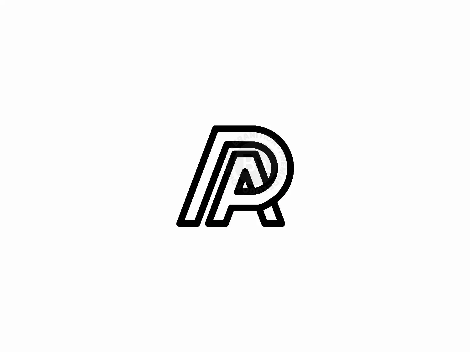 Initial Monogram Letter AR Logo Design. AR Logotype Template Stock Vector  Image & Art - Alamy