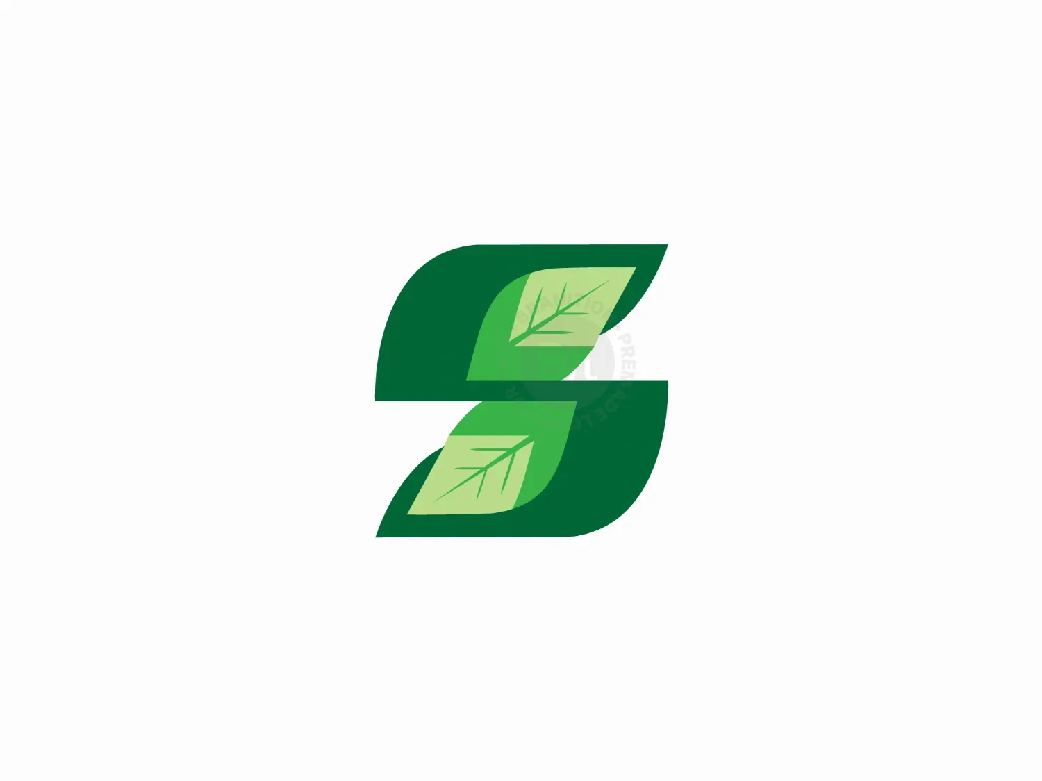 S Leaf Logos