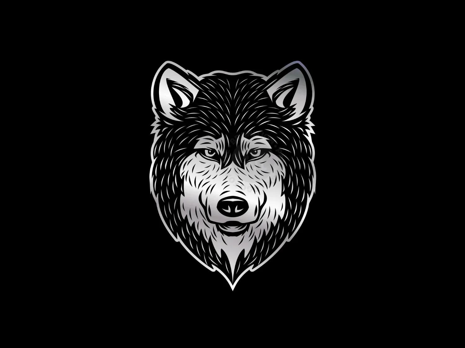 Cool Wolf Logo 1