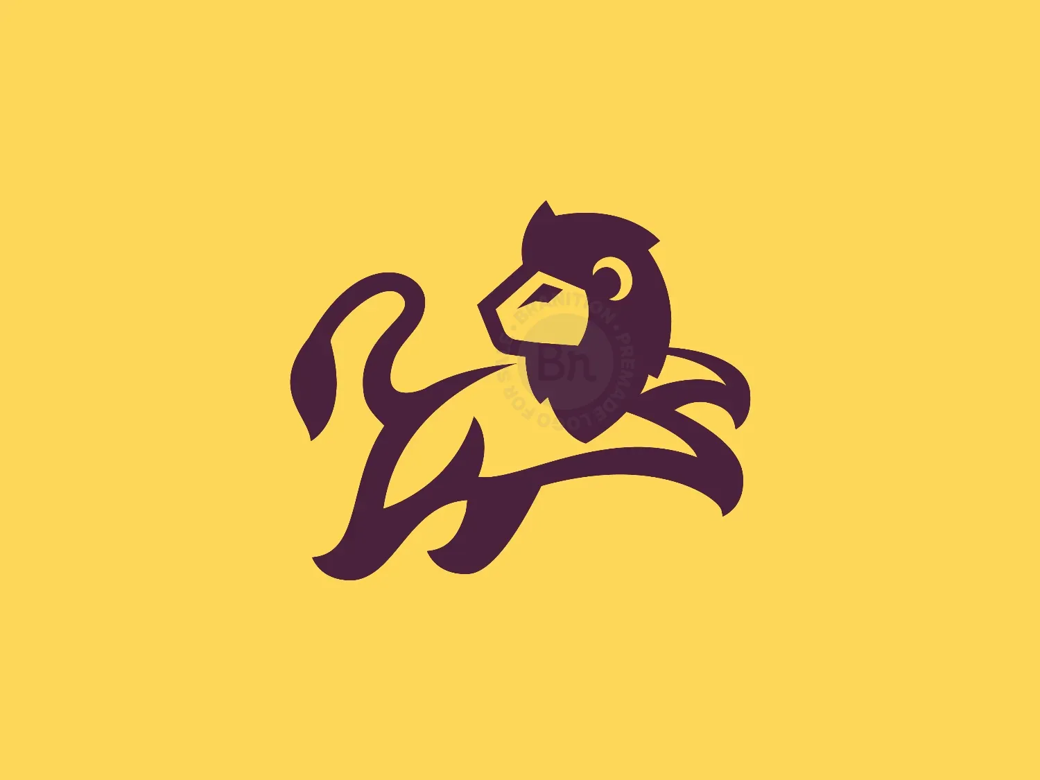 Cool Lion Logo 36