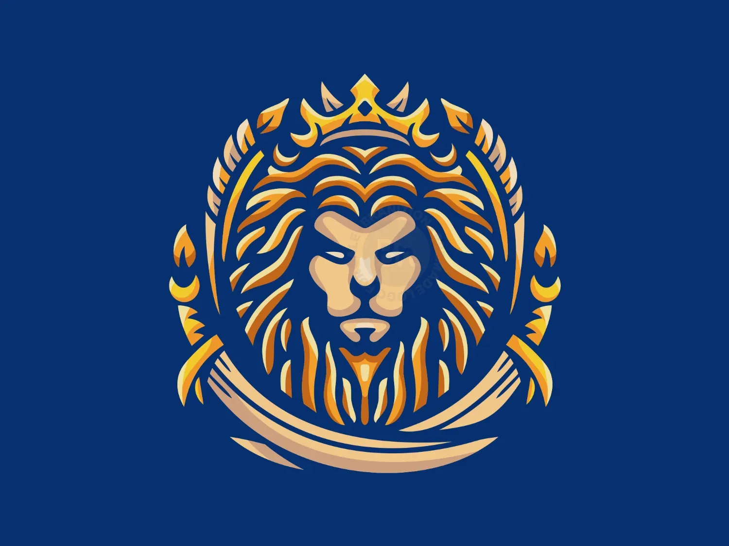 Cool Lion Logo 51
