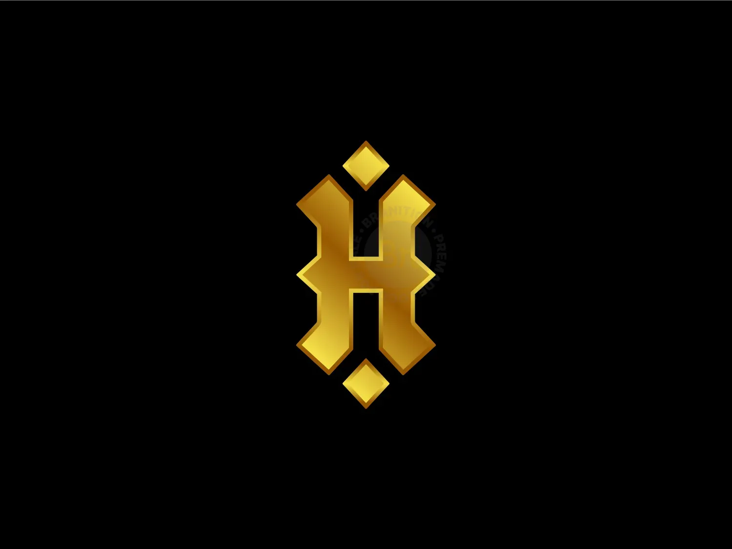 h letter minimalism logo 5