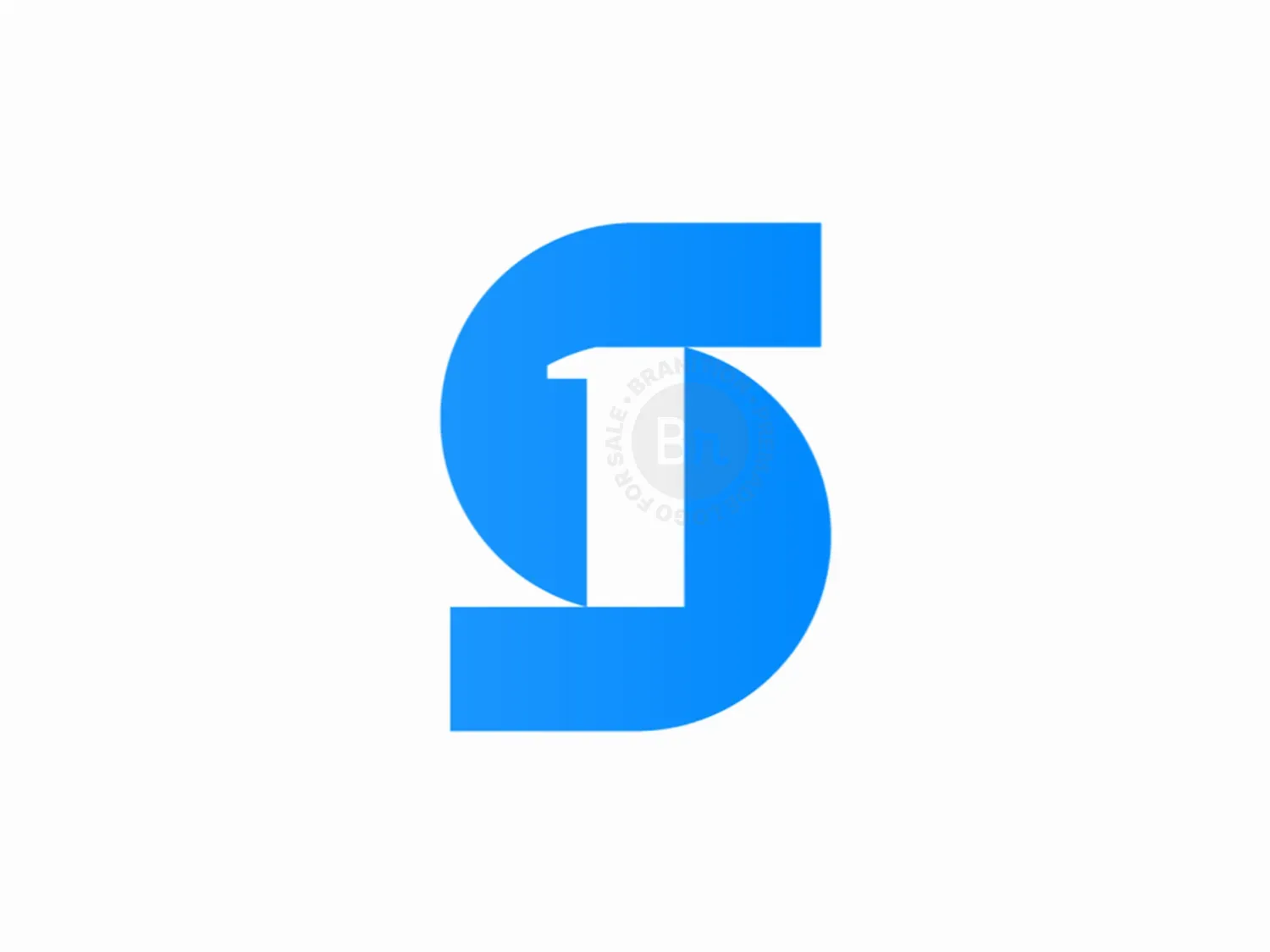 A letter logo lettermark monogram finance type Vector Image