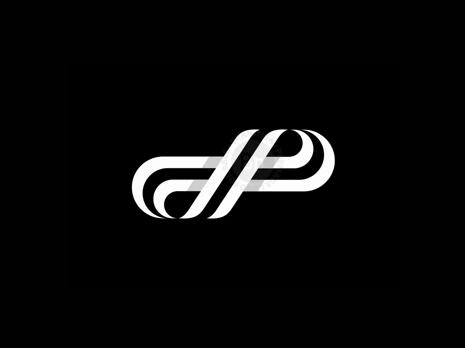 Initial Letter DP Logo - Simple Business Logo for Alphabet D and P | P logo  design, Dp logo, Company logo design