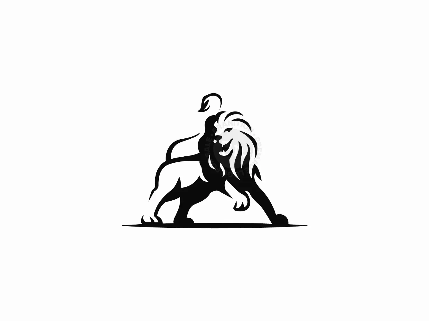 Cool Lion Logo 30