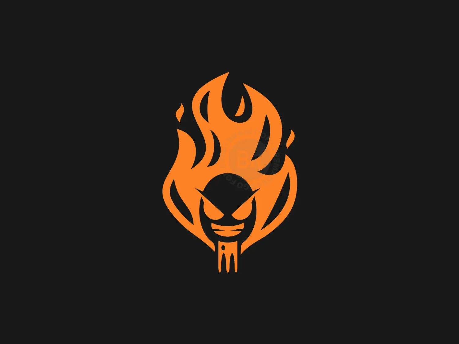Ignite Flame Gradient Logo Style #238212 - TemplateMonster