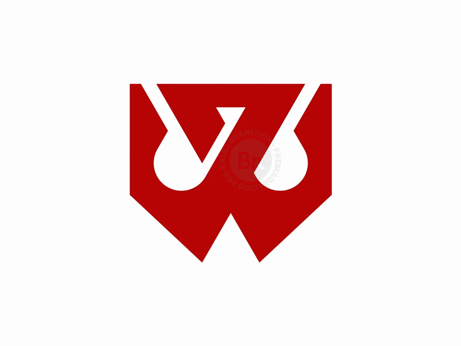 modern w logo logo 34