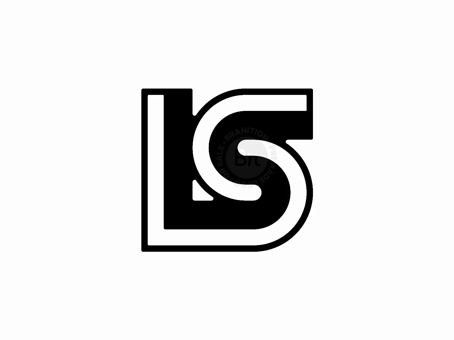 Premium Vector | Ls logo design